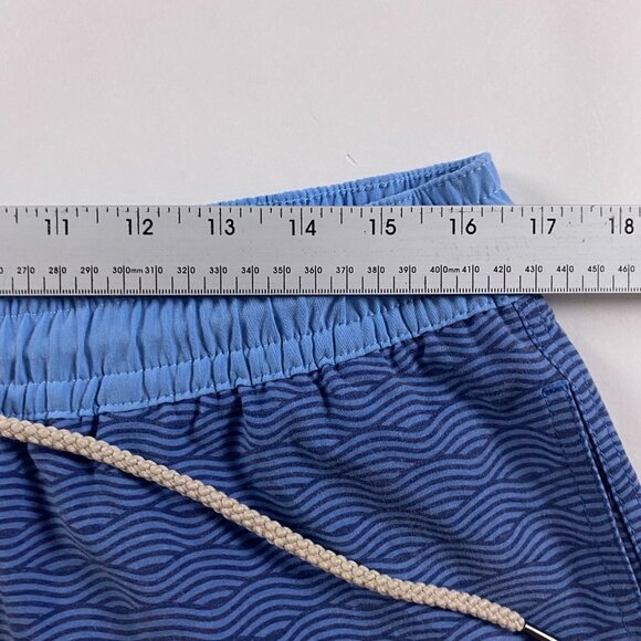 Fair Harbor Bayberry Blue Wave Swim Trunks Men's XL Lined Waves Shorts Suit - Picture 9 of 13